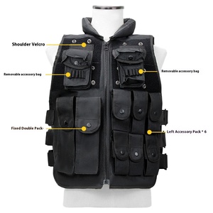 Bolsa de pecho táctica con cierre de cremallera personalizada, cómoda, impermeable, para exteriores, resistente al desgarro, a la moda - Product Image 1