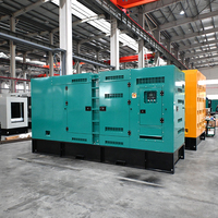 Generador diésel de 300kva 350kva 400kva 500kva kw con motor Weichai, cabina silenciosa, 50hz 60hz