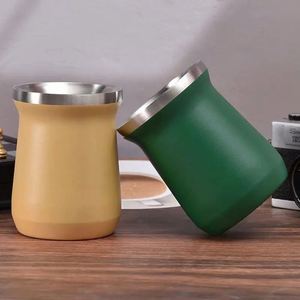 A Dainty <b>Cup</b> of Different Colors Suitable for Bothhot and <b>Cold</b> Multiple Options Oem Stainless Steel Mug - Product Image 2