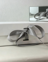 Boîte à courrier en carton ondulé personnalisée, luxueuse, écologique, blanche, avec couvercle magnétique, fermeture pliable, boîte cadeau avec ruban