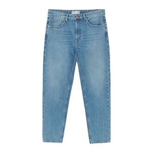 Jeans ajustados para hombre con logotipo personalizado, fabricantes de pantalones vaqueros 100% algodón, pantalones ajustados para mujer, jeans casuales para hombre de alta calidad - Product Image 2