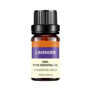 Manufacturer Wholesale Natural Aromatherapy Pure Lavender Tea Tree Peppermint Eucalyptus 10ml New Essential Oil