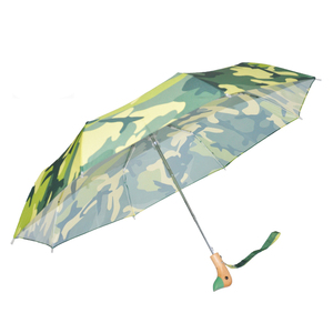 Paraguas Plegable de <span class=keywords><strong>3</strong></span> Secciones con Diseño Personalizado e Impresión, con Mango en Forma de Pato - Product Image 2