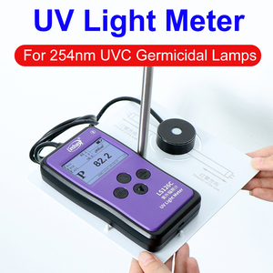 เครื่องวัดรังสี UV แบบแรงดันต่ำ RTS LS126C UVC สำหรับฆ่าเชื้อโรคด้วยแสงยูวี 254 นาโนเมตร พร้อมหลอดไฟยูวีและเครื่องทดสอบแสงยูวี - Product Image 2
