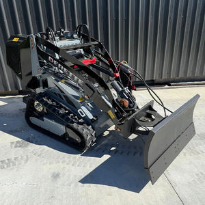 Derette DRT450 Mini Skid Steer <span class=keywords><strong>Loader</strong></span> compatto pista Skid <span class=keywords><strong>Loader</strong></span> Stand sul <span class=keywords><strong>Front</strong></span> End <span class=keywords><strong>Loader</strong></span> - Product Image 4