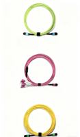 FTTH Precio de fábrica Mini fibra PLC Splitter 0,9mm Multicolor SC APC Cables de comunicación