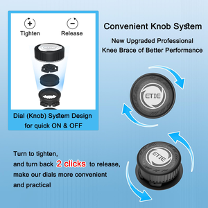 Ginocchiera Regolabile in Neoprene 2025 con Logo Personalizzabile per Sport Supporto <span class=keywords><strong>Ortopedico</strong></span> per Ginocchio - Product Image 4