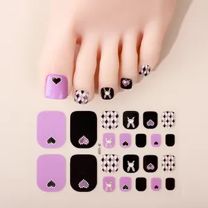 Professional High Quality Toe Nail Art Stickers Designs 1 buyer