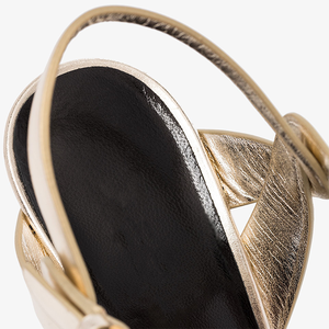 Giày Cao Gót Nữ Thiết Kế Thời Trang Dép Da Đế Xuồng - Product Image 5