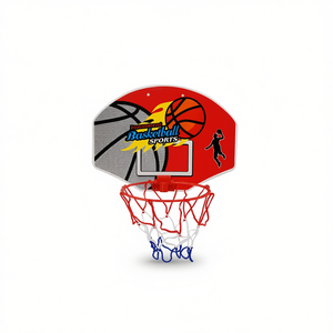 Juego de baloncesto con aro y pelota de 26x36cm para niños, para jugar en interiores - Product Image 2