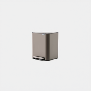 Cestino a Pedale Brabantia 23 L in Acciaio Grigio per Uso in Cucina - Product Image 2