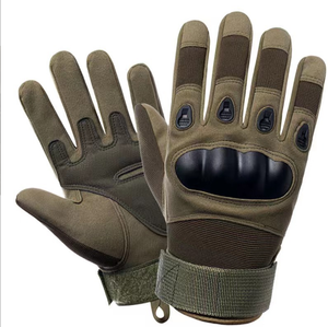 Gants tactiques DFTG1123 personnalisés pour la vente en gros – Vert olive, marron, kaki, beige désert – Écran tactile, protection des phalanges, stock DF - Product Image 6
