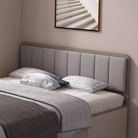 Lit Murphy moderne en acier pliable multifonctionnel sur mesure avec rangement intégré, lit mural convertible invisible
