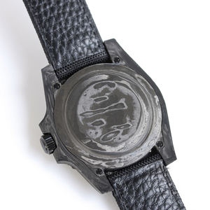 Montre chronographe en fibre de carbone noire, lunette rotative de haute qualité, chronomètre, ultra-légère, montre de sport d'extérieur - Product Image 5