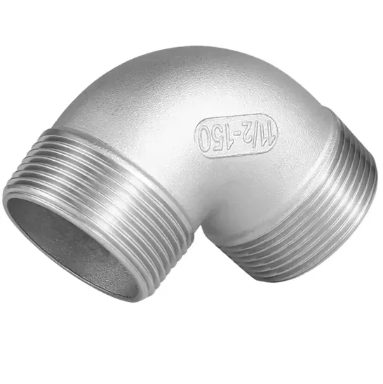 HEDE Direct Sells Seamless 90 Degree Short Radius Stainless Steel Pipe Fitting Elbow