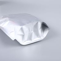 En stock 500g Faible MOQ 100 pièces Sac sous vide en aluminium 14*21 Pochette stérilisable haute température à fond plat