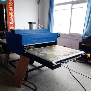 Pneumatic Large Format Heat Press Machine 100*120cm Tshirt Printing Machine
