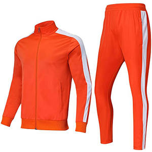 Survêtement de sport unisexe Ensemble de jogging 2 pièces de haute qualité avec logo personnalisé Survêtement patchwork pour l'entraînement Survêtement respirant pour homme - Product Image 1
