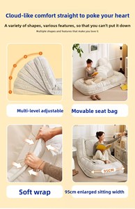 Sofá <span class=keywords><strong>Cama</strong></span> Plegable de Diseño Moderno con Respaldo Ajustable en 5 Posiciones, Tapizado en Tela, <span class=keywords><strong>Cama</strong></span> para Perros para Uso en Interiores - Product Image 5