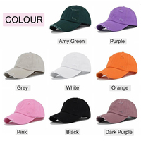 Gorra de béisbol vintage desgastada lavada con logotipo personalizado 100% algodón estilo polo liso en blanco ajustable camión pesca deportes papá sombrero
