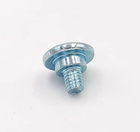 Vis à tête fraisée Phillips, filetage standard, en acier, zinguée bleu, norme ISO, fournie par une usine chinoise