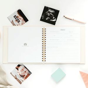 Diario <span class=keywords><strong>de</strong></span> <span class=keywords><strong>Embarazo</strong></span> Personalizado <span class=keywords><strong>de</strong></span> Tela <span class=keywords><strong>de</strong></span> Lino, Encuadernación <span class=keywords><strong>de</strong></span> Espiral Oculta, <span class=keywords><strong>Libro</strong></span> <span class=keywords><strong>de</strong></span> Recuerdos <span class=keywords><strong>de</strong></span> Hitos del Bebé, <span class=keywords><strong>Libro</strong></span> del Bebé para Guardar Recuerdos - Product Image 2