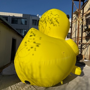 Papera Gonfiabile da Piscina per Parco Acquatico, Mascotte a Forma di Cartone Animato per Giochi Estivi - Product Image 4