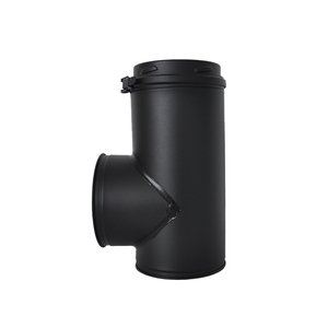Non électricité poêle à granulés en acier au carbone fumer cheminée <span class=keywords><strong>tuyau</strong></span> de fumée ensemble Kit de fumée diamètre 100mm - Product Image 5