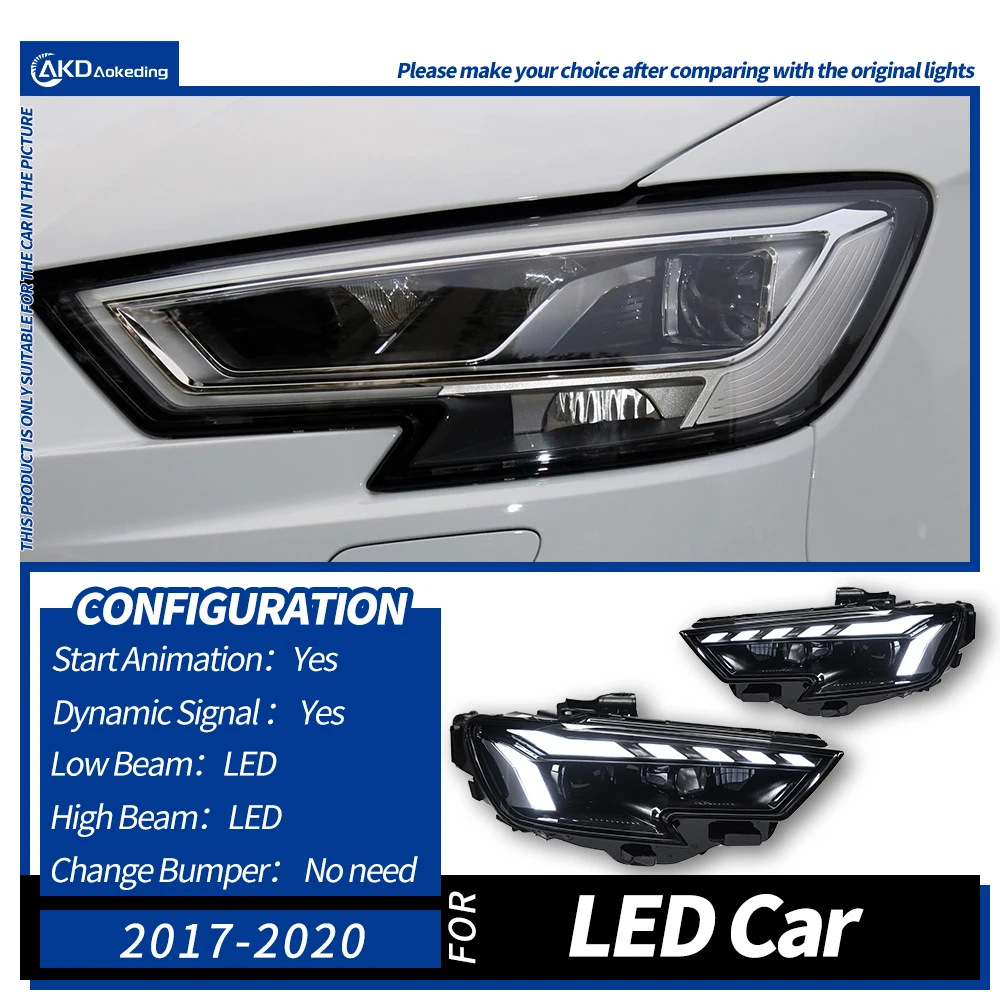 LED d'origine pour voiture, modèles 2017-2020
