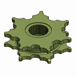 Piñones de Cadena de Transmisión Industrial de Primera Calidad, Varios Tamaños y Diseños Personalizados, Serie Estándar para Transportadores Automáticos - Product Image 3