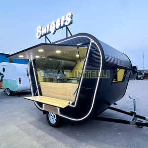 Camión de Comida Auténtico, Cocina Móvil para Negocios, Carro de Helados, Kiosco de Café, Barra Portátil, Remolque Móvil para Hot Dogs y Patatas Fritas - Product Image 3