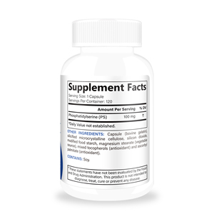 Cápsulas de Fosfatidilserina Shecome con Ingredientes Personalizados, 100 mg, Apoyo Cognitivo para Adultos, Suplemento PS100 para el Cuidado de la Salud - Product Image 2