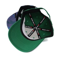 Dirancang dengan Baik 6 Panel Katun Camo Dewasa Terstruktur Penuh Melengkung Topi Bisbol Penutup Plastik Berbagai Warna Topi Olahraga