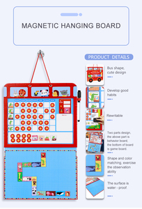 تخصيص شنقا المغناطيسي مخطط مكافأة السبورة للأطفال - Product Image 3