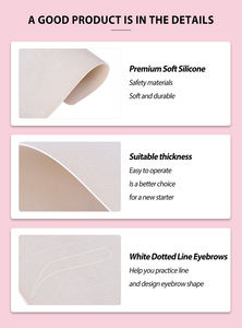 Wenshen YDPMU Diseños de cejas en forma europea Microblading Practice Skin para tatuajes cosméticos - Product Image 3