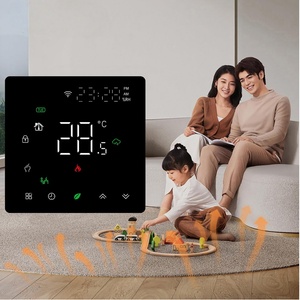 Thế Hệ Mới Glass LCD Màn Hình Cảm Ứng Nhiệt Cho Nhà Sưởi Ấm Nước Nhiệt Với Hàng Tuần Lập Trình Lập Trình Nhiệt - Product Image 1