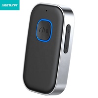 Récepteur Bluetooth sans fil AGETUNR J22 Mini V5.3 AUX 3,5 mm avec micro intégré, kit mains libres, adaptateur musical pour voiture/maison/bateau/casque