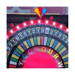 Gioco <span class=keywords><strong>della</strong></span> <span class=keywords><strong>Ruota</strong></span> <span class=keywords><strong>della</strong></span> Fortuna Gigante Personalizzata Elettrica con Luce a LED a 360 Gradi per Estrazione Premi Lotteria e Bingo - Product Image 5