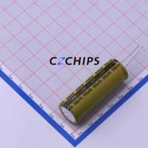 Condensateur électrolytique en aluminium à montage traversant LKMJ5001H562MF, composant à montage traversant THT, D18xL50mm 5600uF 20% 50V 7.5mm - Product Image 1