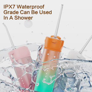 Flosser de agua naranja para el hogar de la mejor calidad con carga USB duradera, 3 modos, tirantes dentales ajustables, gran capacidad, para hoteles UKCA - Product Image 6