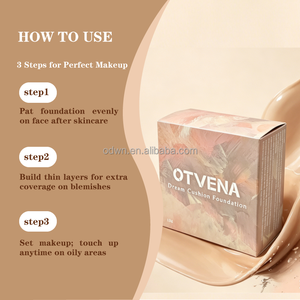 Base de Maquillaje en Cojín OTVENA CC, Cobertura Total, Corrector, Control de Grasa de Larga Duración, Acabado Mate Impermeable, Cojín Hidratante - Product Image 2