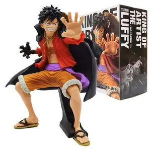 Figura Coleccionable de Anime de 20 cm Inspirada en el Dibujo Animado Japonés, <span class=keywords><strong>Muñeco</strong></span> de <span class=keywords><strong>Monkey</strong></span> <span class=keywords><strong>D</strong></span>. <span class=keywords><strong>Luffy</strong></span> con Haoushoku Haki del País de Wano - Product Image 2