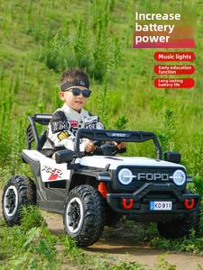 Детский электрический внедорожник-квадроцикл для мальчиков и девочек, на радиоуправлении, с функцией качания, пластиковый, перезаряжаемый, игрушка для детей от <span class=keywords><strong>3</strong></span> лет - Product Image 2