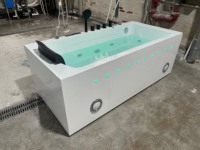 Baignoire Spa Cascade 2026 de Luxe pour Villa, Intérieure, avec Jets d'Air, Massage et Siège Jacuzzi