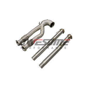 Collecteur d'échappement haute performance exceptionnel pour <span class=keywords><strong>AUDI</strong></span> <span class=keywords><strong>RS3</strong></span> 2.5T 8Y 8S RACE avec boucliers thermiques en acier inoxydable 304 - Product Image 2