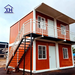 XH <b>Portable</b> Breathable Container House 20ft Steel Solar-Powered Modern Smart Design CE Certified for Hotel & Romania Glamping XH - Product Image 1
