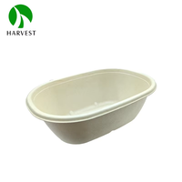 Boîtes à lunch jetables écologiques et biodégradables en bagasse de 27 oz pour la restauration à emporter – Option durable, compatibles micro-ondes