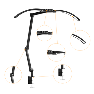 Lámpara LED de <span class=keywords><strong>Mesa</strong></span> para Uñas, Diseño <span class=keywords><strong>Plegable</strong></span> para <span class=keywords><strong>Mesa</strong></span> de Manicura, Salón de Uñas, Oficina, Iluminación de Trabajo, Lámpara de <span class=keywords><strong>Mesa</strong></span> para Uñas, Uso Profesional - Product Image 5