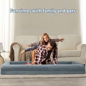 Mascota Gato Perro <span class=keywords><strong>Cama</strong></span> Humana Muebles Cojín para dormir Acogedor Super Suave Perro <span class=keywords><strong>Cama</strong></span> Para Perros Humanos <span class=keywords><strong>Nido</strong></span> Tamaño humano <span class=keywords><strong>Cama</strong></span> para perros - Product Image 3