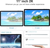 2025 vente chaude 11 pouces tablette PC carte SIM 4G LTE Android 13 12GB + 512GB Incell 7000mAH pour les enfants d'affaires tablette LTE enfants